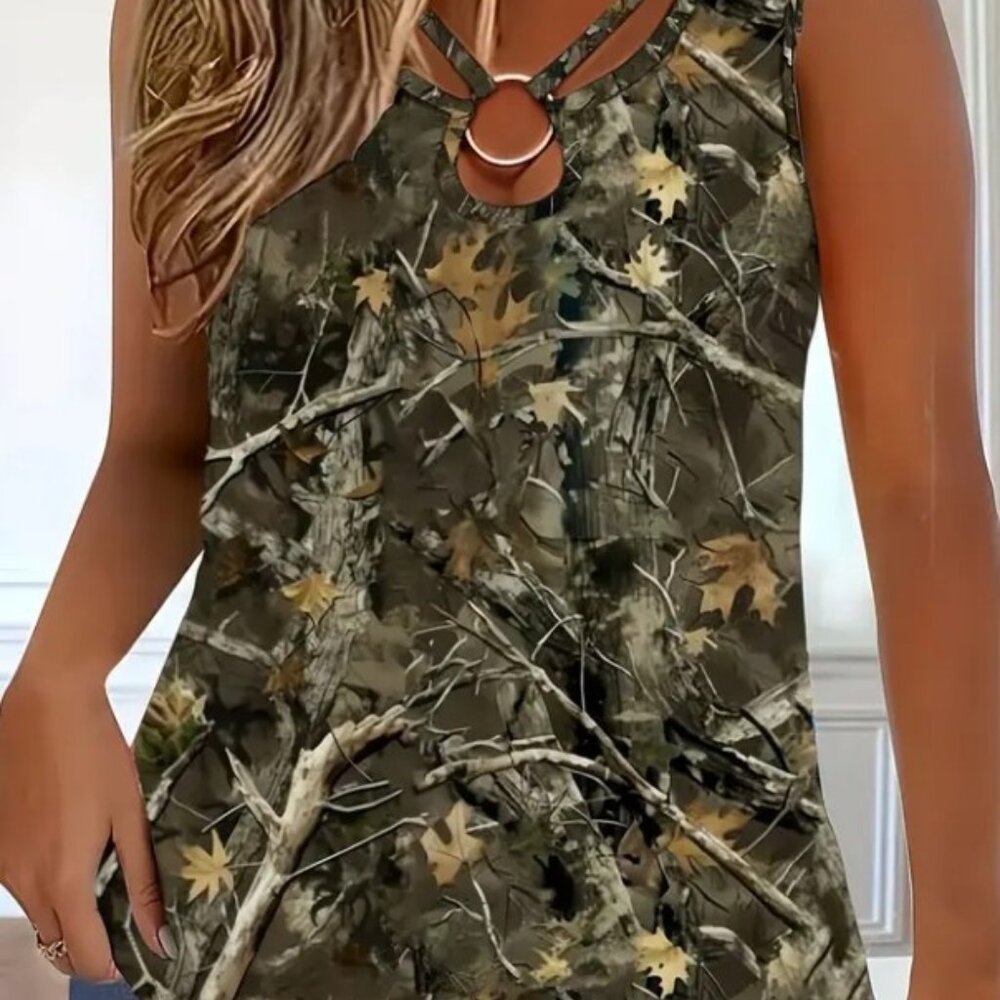 Camo Tank Top